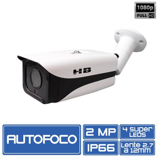 Câmera IP Varifocal Metal 4.0Mp HBtech